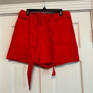 Red Women's Shorts